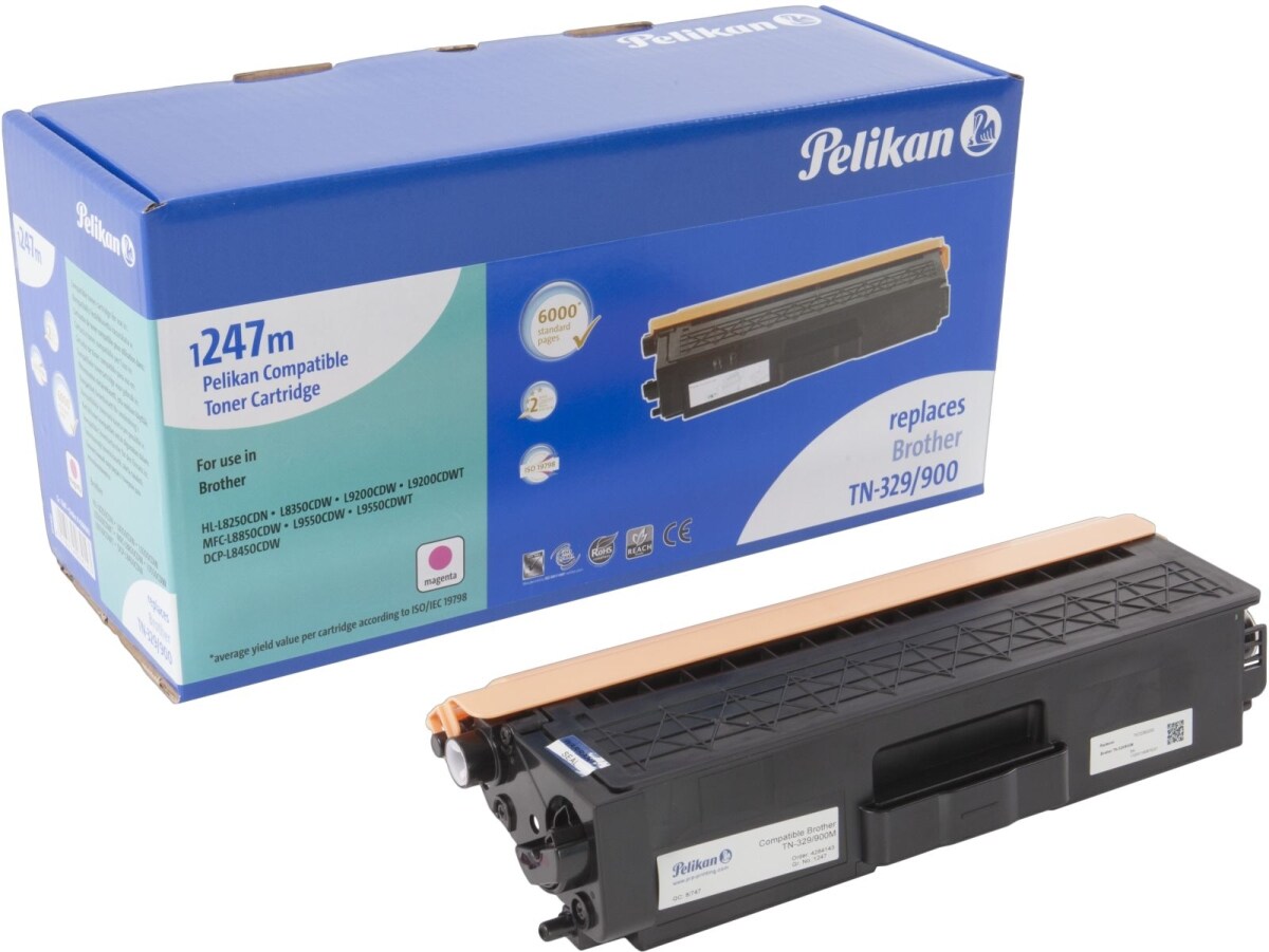 Pelikan Toner für Brother TN329 magenta Image
