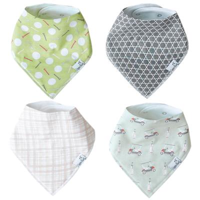 Copper Pearl Baby Bandana Bibs, 4 Pack - Bogey