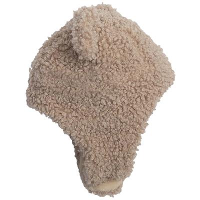 7 A.M. Enfant The Cub Hat - Teddy - Oatmeal Teddy (6-12m)