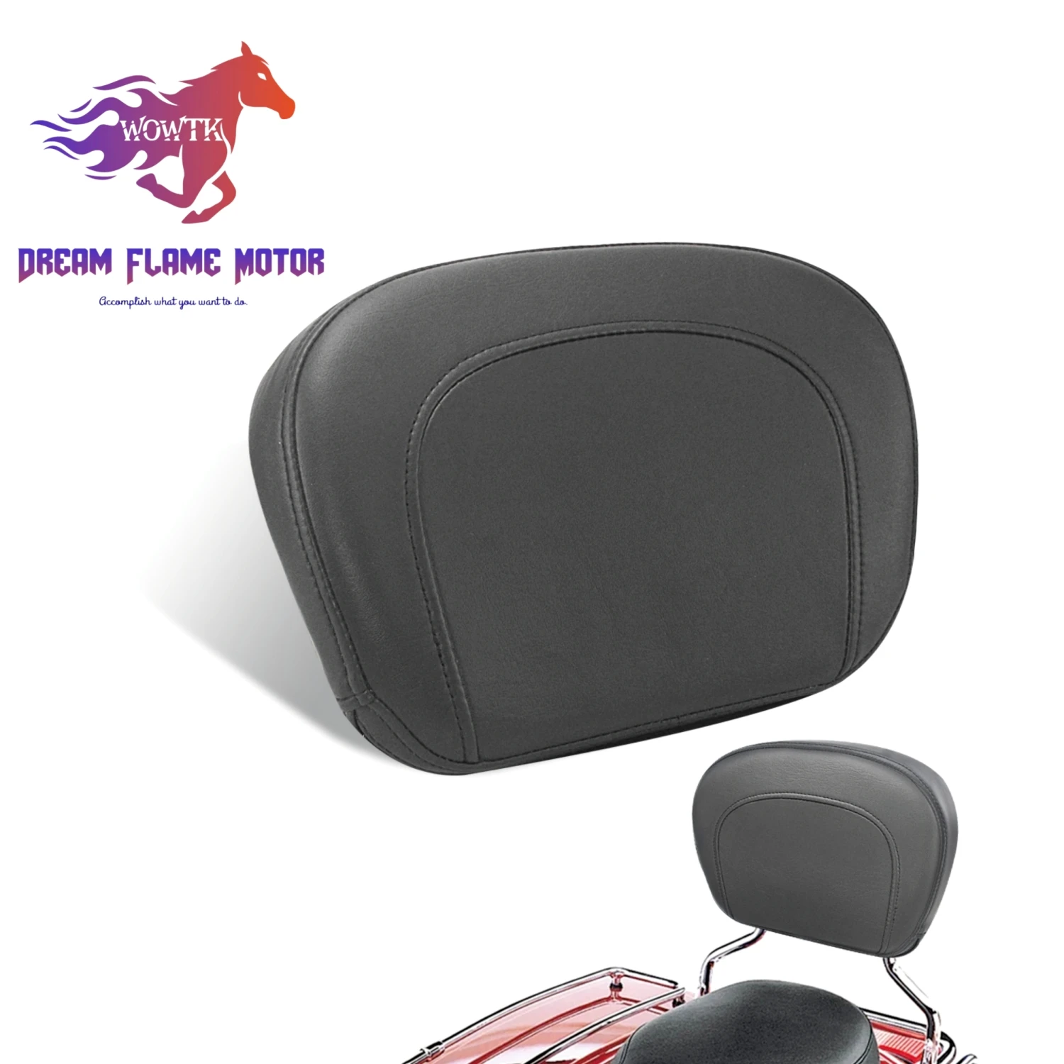 Motorräder Passagier Sissy Bar für Harley Rückenlehne Pad Touring Street Electra Glide Flht 95-22 Road King Davidson Flrt Fat Boy