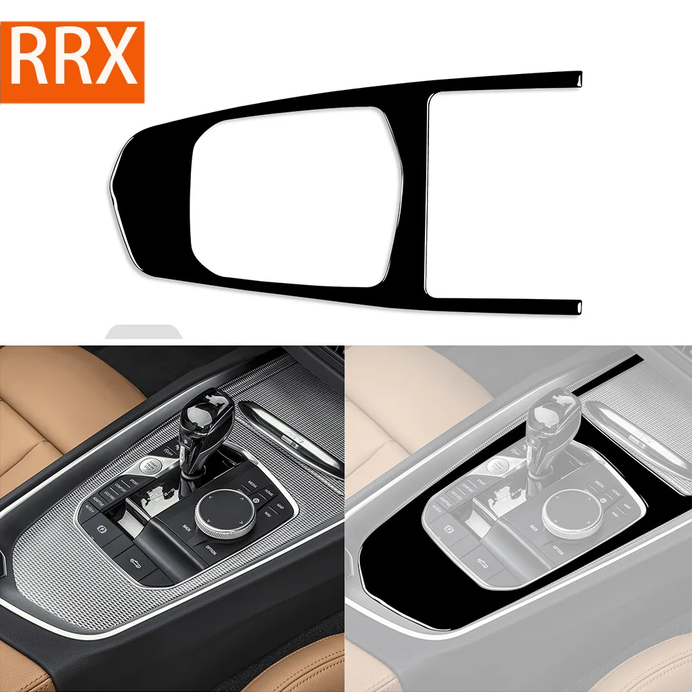 Für bmw z4 g29 2017 2018 2019 2020 2021 2022 Mittel konsole Schalttafel Verkleidung Klavier schwarz Aufkleber Auto Interieur Zubehör Image