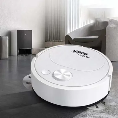 Intelligenter Kehr staubsauger roboter 2-in-1 neuer Haushalts kehrer Staubsauger drahtloser Image