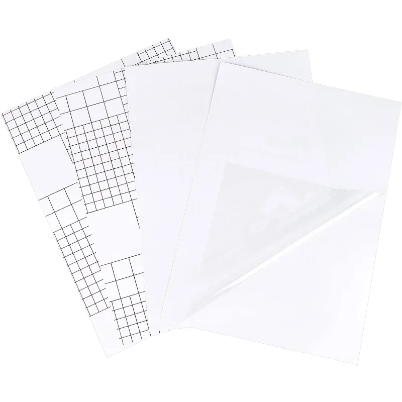 50 Blatt a4 selbst klebende Lamini folien 8,4x11,8 Zoll wasserdichte selbst dichtende Lamini beutel glänzende Buchstaben größe Image