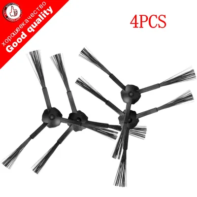 4 stücke (2x rechts + 2x links) Seiten bürsten für Panda x500 ecovacs Roboter x500 x580 cr120 dibea Image