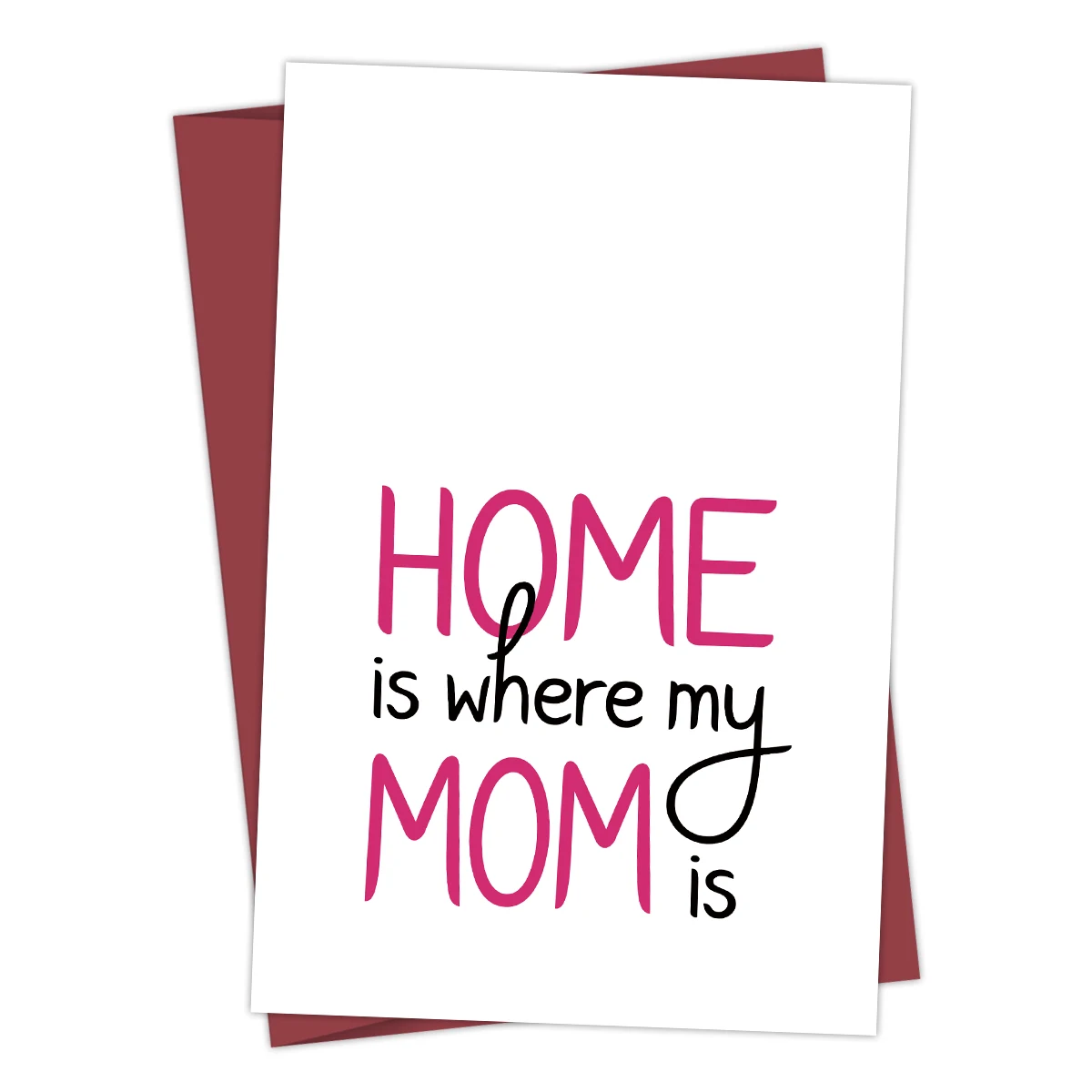 1pc lustige kreative Muttertag sgruß karte, nach Hause ist, wo meine Mutter ist, Muttertag geschenk, Muttertag sgruß karte, Geburtstags geschenk Image