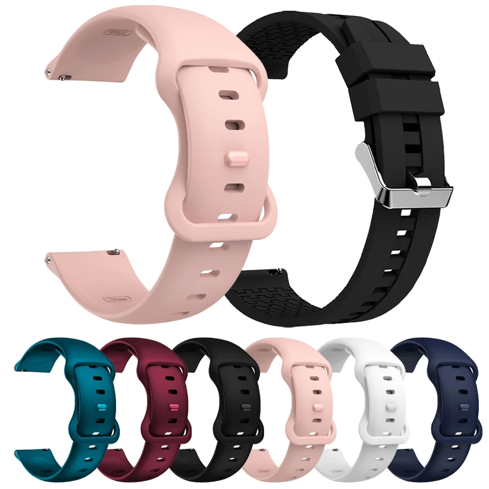 Smartwatch Band 20mm 22mm Uhrenarmband Für Garmin Venu 3 2 Plus SQ Silikon Armband Forerunner 265 255 245 Musik Frauen Männer Armband Image