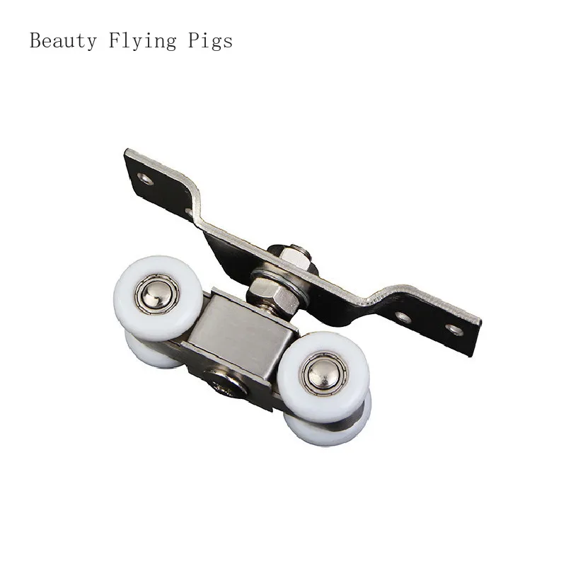 2-teilige stumme Push-Pull-Fensters cheibe Edelstahl-Haustüren und Fenster Einstell winkel rad für Schiebetür Fensters chrank