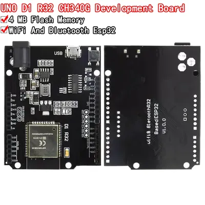 Für Wemos D1 ESP32 ESP-32 WiFi Bluetooth 4 MB Flash UNO D1 R32 Board Modul CH340 CH340G Entwicklung Image