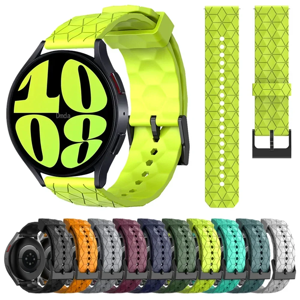 Silikon Uhren armbänder für Samsung Galaxy Uhr 6 5 Pro 44mm 40mm Banduhr 4 6 klassische 43mm 47mm Armband 20mm 22mm Sport gürtel Image