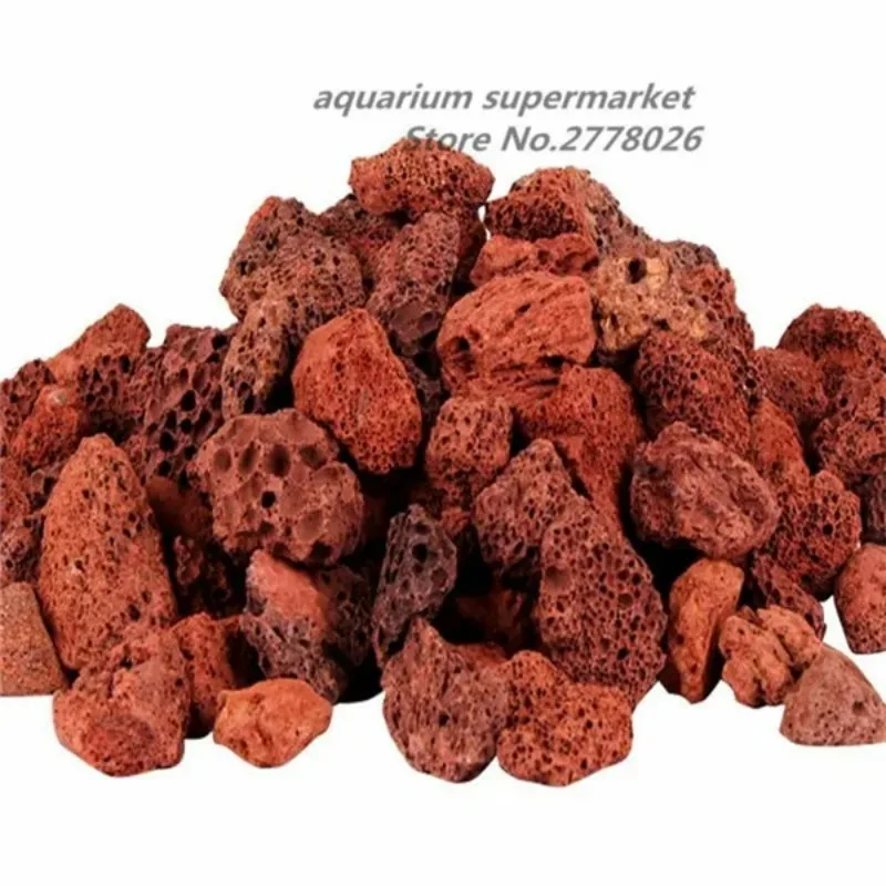 Aquarium-Filtermaterial, Aquarium, Landschaftseinrichtung, Vulkanstein, Wasserpflanze, Wachstum, Fix, Aquarium, Bodensand, 300 g Image