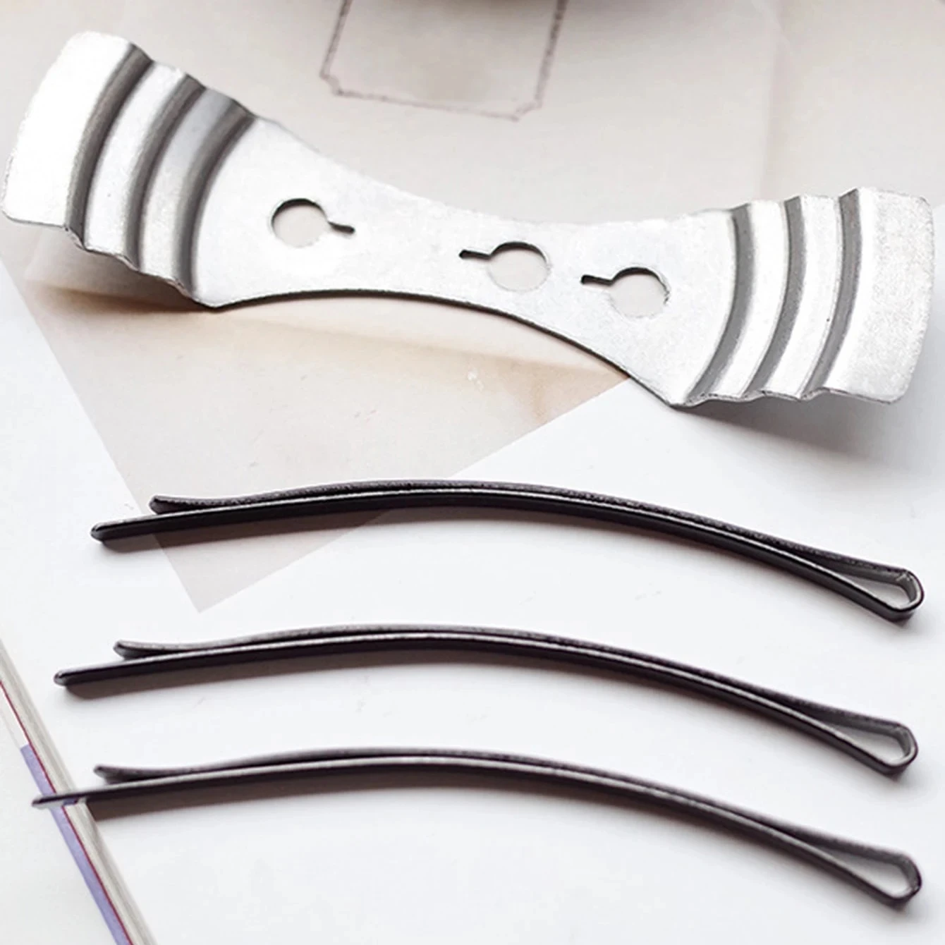 3-teiliger Kerzen docht halter für die Kerzen herstellung, DIY-Kerzen herstellung Image