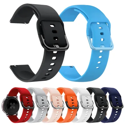20mm 22mm Silikon band für Garmin Vorläufer 255 158 m/venu 3/vivo active 4 3/venu 2plus Armband Uhren armband