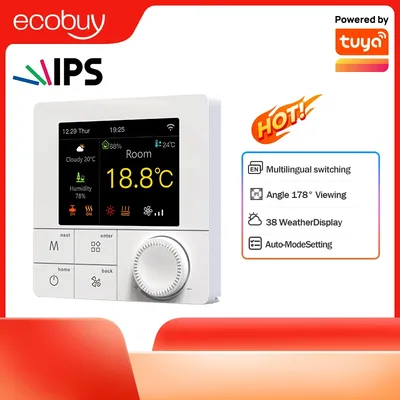 Tuya Wifi Heizung Thermostat Smart Thermostat Gas Kessel Fußbodenheizung Digitale Temperatur Controller Alexa Google Hause