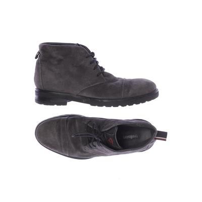 Strellson Herren Halbschuh, Gr. 41, grau, Leder