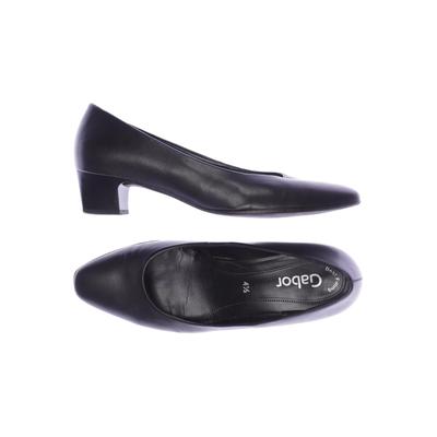 Gabor Damen Pumps, Gr. 4.5, schwarz, Kunstleder