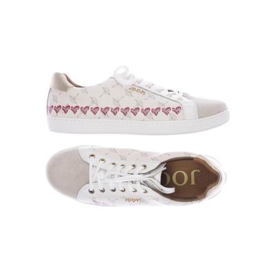 Joop! Damen Sneakers, Gr. 41, beige, Kunstleder, Leder