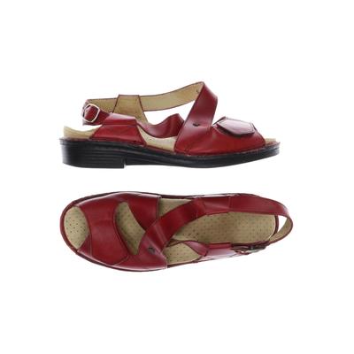 Finn comfort Damen Sandale, Gr. 5, rot, kein Etikett