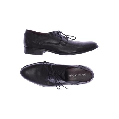 Marc O Polo Damen Halbschuh, Gr. 6.5, schwarz, Leder