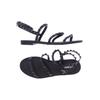 Steve Madden Damen Sandale, Gr. 7, schwarz, kein Etikett