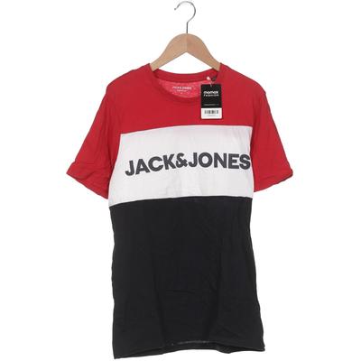 Jack & Jones Herren T-Shirt, Gr. 48, marineblau, Baumwolle