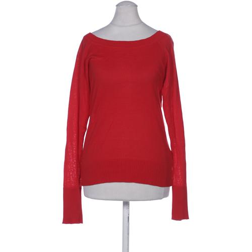 H&M Damen Pullover, Gr. 36, rot, Baumwolle