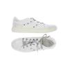 Bugatti Damen Sneakers, Gr. 41, silber, Kunstleder