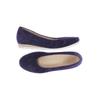 Gabor Damen Ballerinas, Gr. 5, blau, Leder