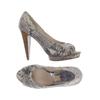 Michael Michael Kors Damen Sandale, Gr. 39, beige, Leder