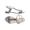 Alba Moda Damen Sandale, Gr. 37, silber, kein Etikett
