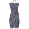 Anna Field Damen Kleid, Gr. 34, blau, kein Etikett