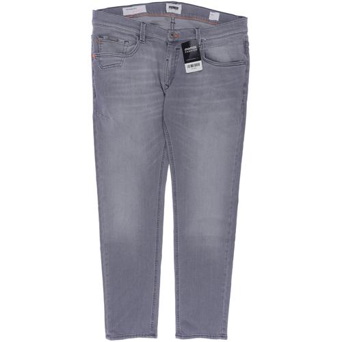 Pioneer Herren Jeans, Gr. 36, grau, Elasthan, Baumwolle