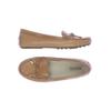 Michael Michael Kors Damen Halbschuh, Gr. 8, beige, Leder