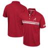 Men's Colosseum Crimson Alabama Tide No Problemo Polo