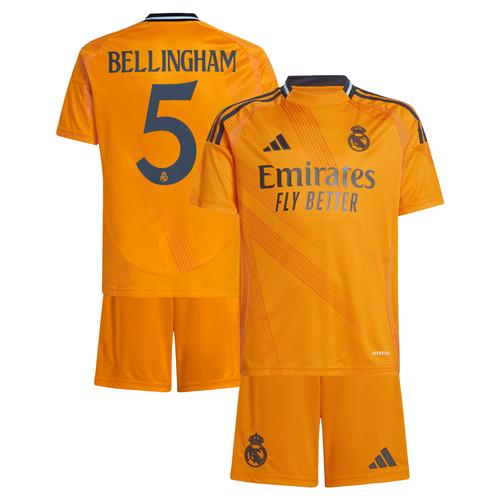 Real Madrid 24/25 adidas Auswärtsausrüstung - Jugendliche mit aufdruck Bellingham 5