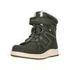 Stiefel ZIGZAG "Rincet", Gr. 27, grün (dunkelgrün), Polyurethane, Kunstfaser, casual, Schuhe, mit praktischem Schnellschnürsystem