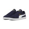 Sneaker PUMA "PUMA Club II Suede Sneakers Erwachsene", Gr. 48, blau (navy weiß gold blau), Obermaterial: Leder; Futter: Textil; Innensohle: Textil; Laufsohle: Gummi, Schuhe