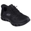 Slip-On Sneaker SKECHERS "GLIDE-STEP PRO", Damen, Gr. 35, schwarz, Textil, unifarben, sportlich, Schuhe Sneaker, Slipper, Freizeitschuh mit komfortabler Heel Pillow Funktion