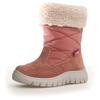 Winterstiefel NATURINO "PLUVY ZIP WP.", Kinder, Gr. 36, rosa, Veloursleder, Nylon, casual, Schuhe, Schneestiefel, wasserabweisend, Größenschablone zum Download