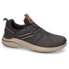 Sneaker DOCKERS BY GERLI, Herren, Gr. 43, braun (dunkelbraun), Lederimitat, Mesh, casual, Schuhe, Freizeitschuh, Schnürschuh mit weich gepolsterter Innensohle