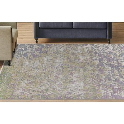 Teppich KAYOOM "Milan 325", grün, B:80cm H:5mm L:150cm, Polypropylen, Teppiche, ca. 436.800 Points/qm, Kurzflorteppich, weiche Haptik, hochwertig Image