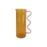 Sophie Lou Jacobsen - Carafe Wave - Jaune - Verre borosilicaté - Designer Sophie Lou Jacobsen