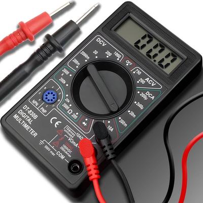 Digitalmultimeter mit Ohmmeter, Amperemeter, Voltmeter für AC/DC-Spannung Image