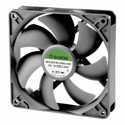 Sunon EEC0251B1-000U-A99 Axiallüfter 12 V/DC 183.83 m³/h (L x B x H) 120 x 120 x 25 mm Image