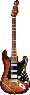 Mooer MSC20 Pro Guitar Amber Brown