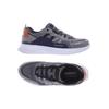Skechers Herren Sneakers, Gr. 45, grau, Leder