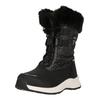 Stiefel ZIGZAG "Wesend", Gr. 35, schwarz-weiß (schwarz, weiß), Synthetik, Polyurethane, casual, Schuhe, mit bequemem Kunstfellbesatz und Allwetterprofil