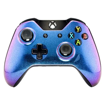Extreme Frontschale Frontplatte für Xbox One Controller-Hochglanz Chamäleon Design Chamäleon lila Image