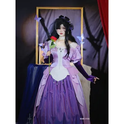 Cowowo Reverse:1999 Isolde Wisch kleider Cosplay Kostüm Cos Spiel Anime Party Uniform Halloween Image