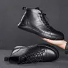 Mann Leder Schuhe Designer 2020 Männer der Herbst Schuh Aus Echtem Leder Männlichen Winter Boot