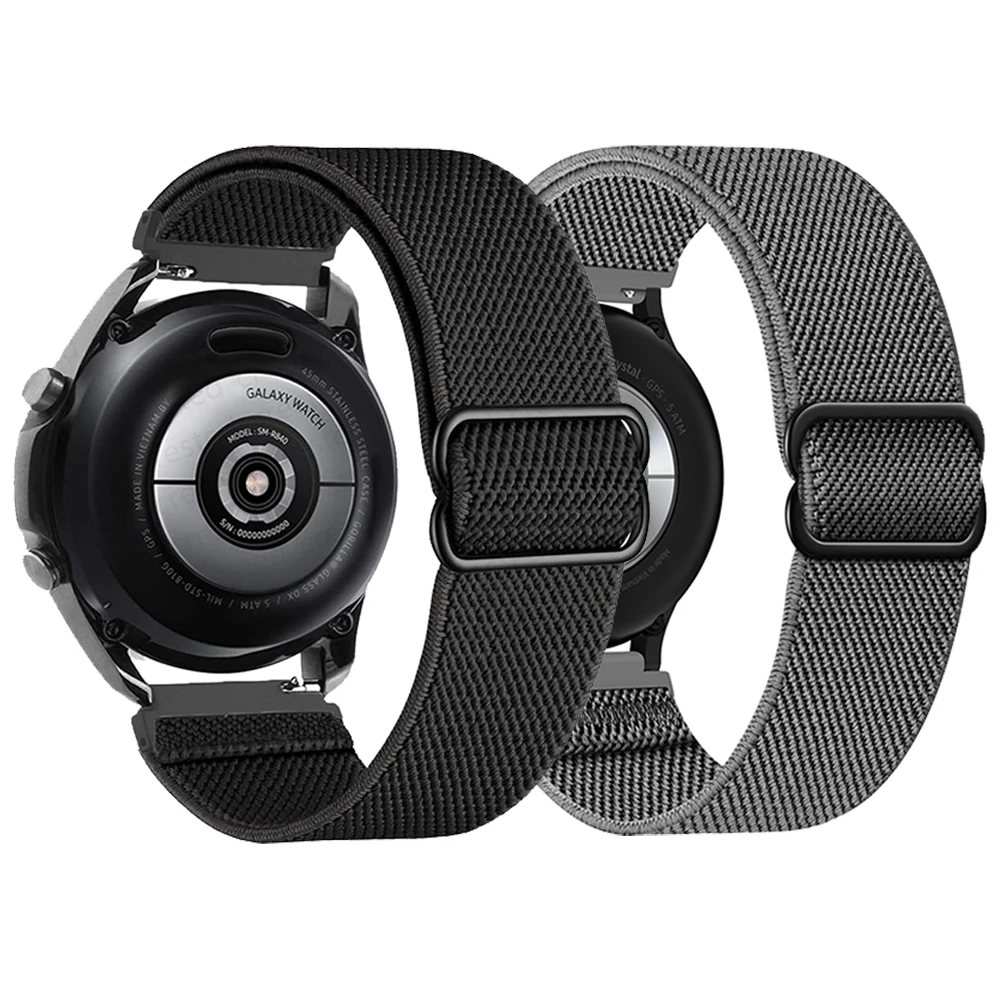 20 22 mm Nylon-Uhrenarmband für Huami Amazfit GTS 4/2 mini/GTS 3 2E/Bip 3 Pro U S Band Amazfit GTR 4/2e/3 Pro GTR 46 42 mm Armband Image